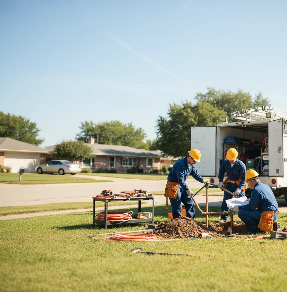 Sewer Line Repair in White Cloud, MI